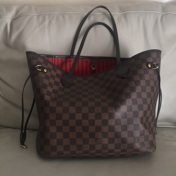 Louis Vuitton Handbags - Louis Vuitton mm neverfull damier ebene